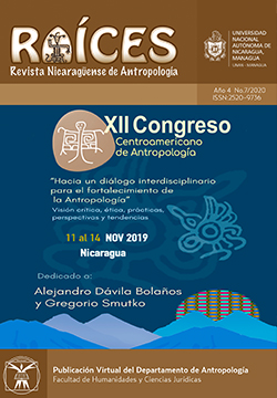 Que nos dice la portada del XII Congreso Centroamericano de Antropología? |  Raíces: Revista Nicaragüense de Antropología